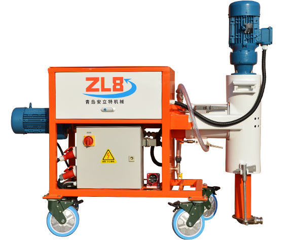 Automatic self-leveling ZL8 spray machine